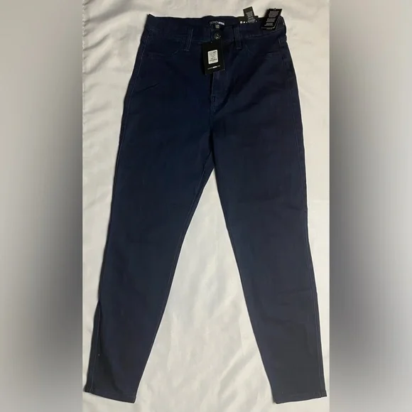 Emma Super Stretch High Rise Skinny Jean - Indigo - Picture 3 of 6